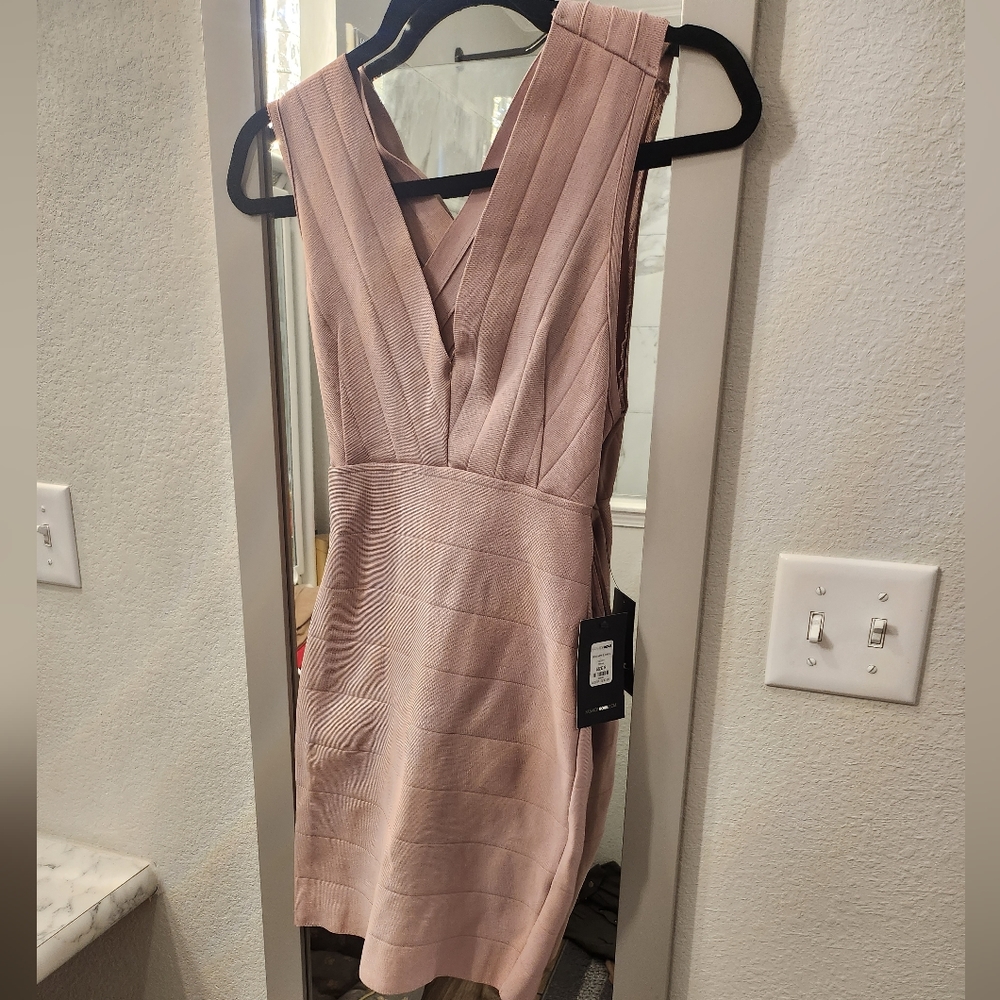 NWT light pink mini dress size small